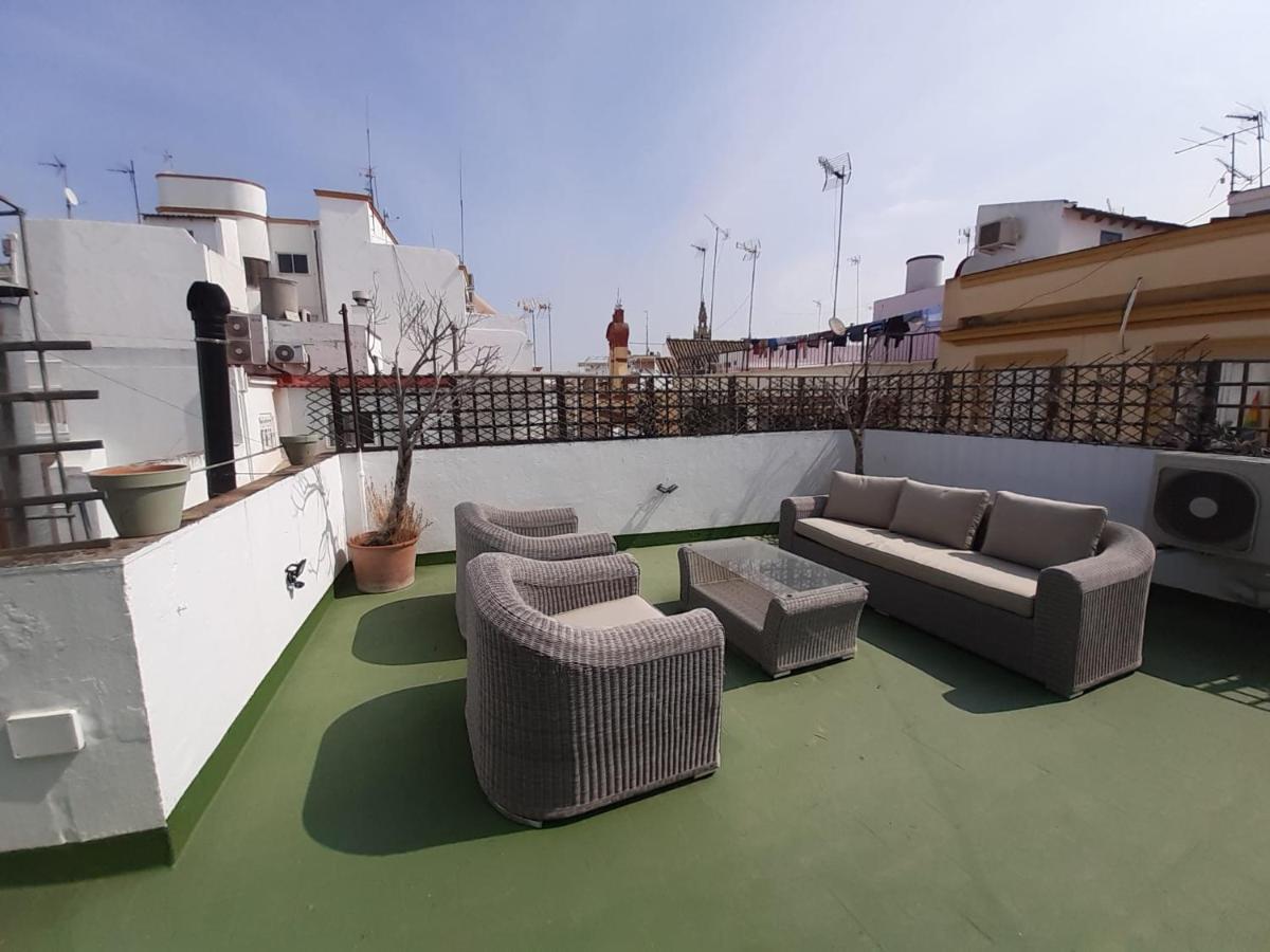 Apartmán Champion Duplex Terrace And Garage Old Town 6 Pax Sevilla Exteriér fotografie