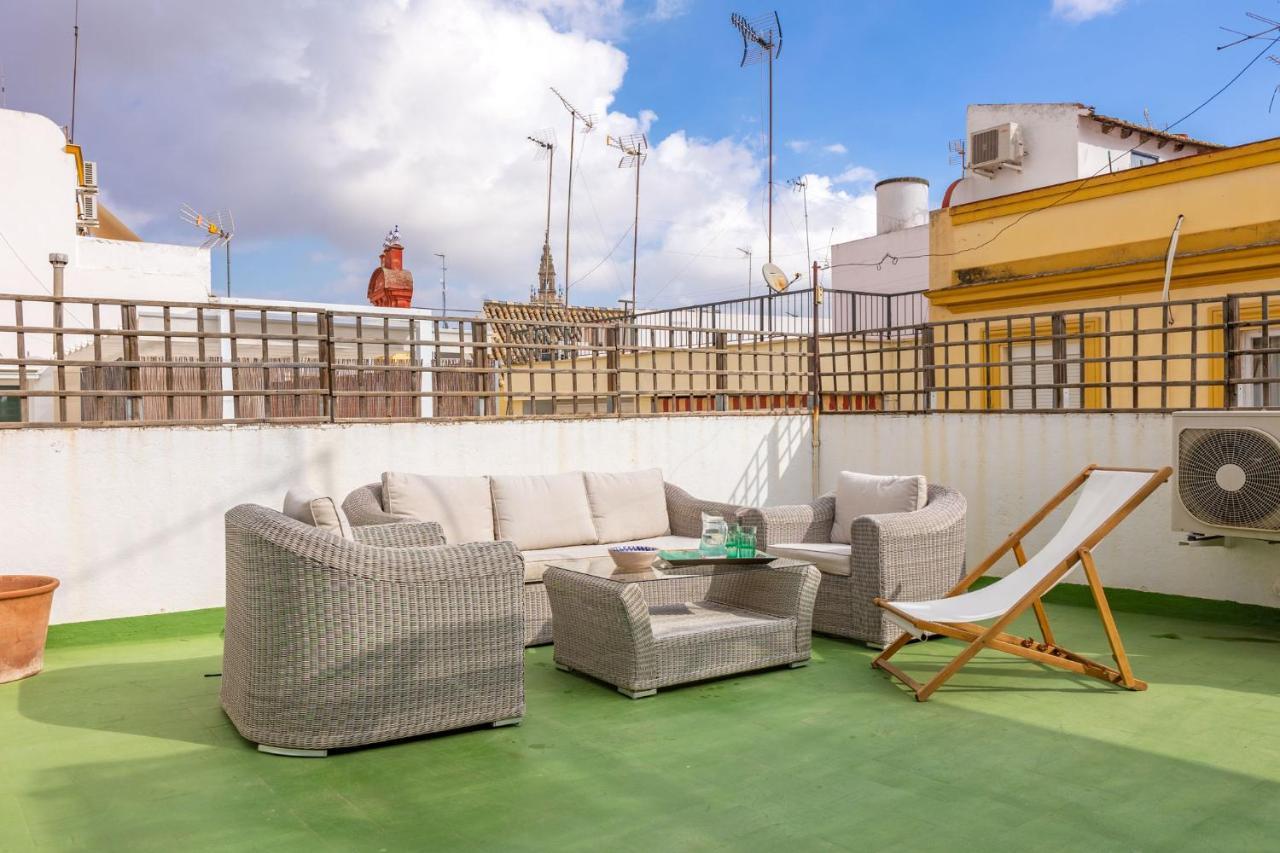 Apartmán Champion Duplex Terrace And Garage Old Town 6 Pax Sevilla Exteriér fotografie