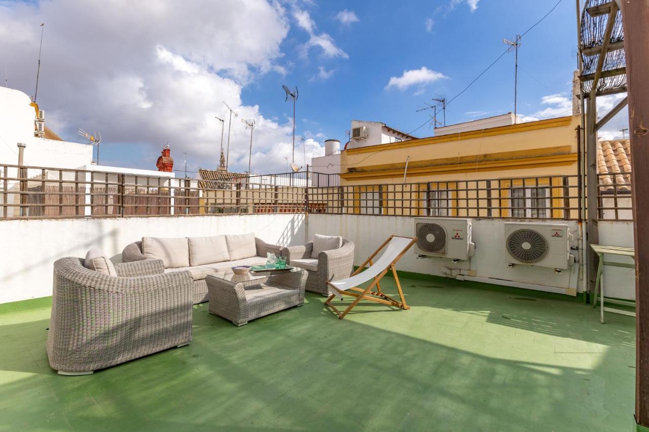 Apartmán Champion Duplex Terrace And Garage Old Town 6 Pax Sevilla Exteriér fotografie
